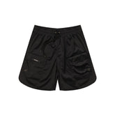 MUSK BLACK SHORTS - AP CROWN - ANCESTRAL STREETWEAR