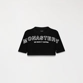 DUSTY CROP TOP WOMEN BLACK