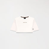 MED CROP TOP WOMEN WHITE ASPARAGUS