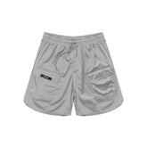 MUSK GREY SHORTS - AP CROWN - ANCESTRAL STREETWEAR