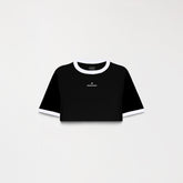 SENN CROP TOP WOMEN BLACK