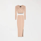 CONJUNTO SOSIE BEIGE OSCURO FRENTE - MONASTERY