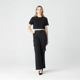 TIZOC CROP TOP BLACK