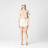 TIZOC CROP TOP SIMPLY TAUPE