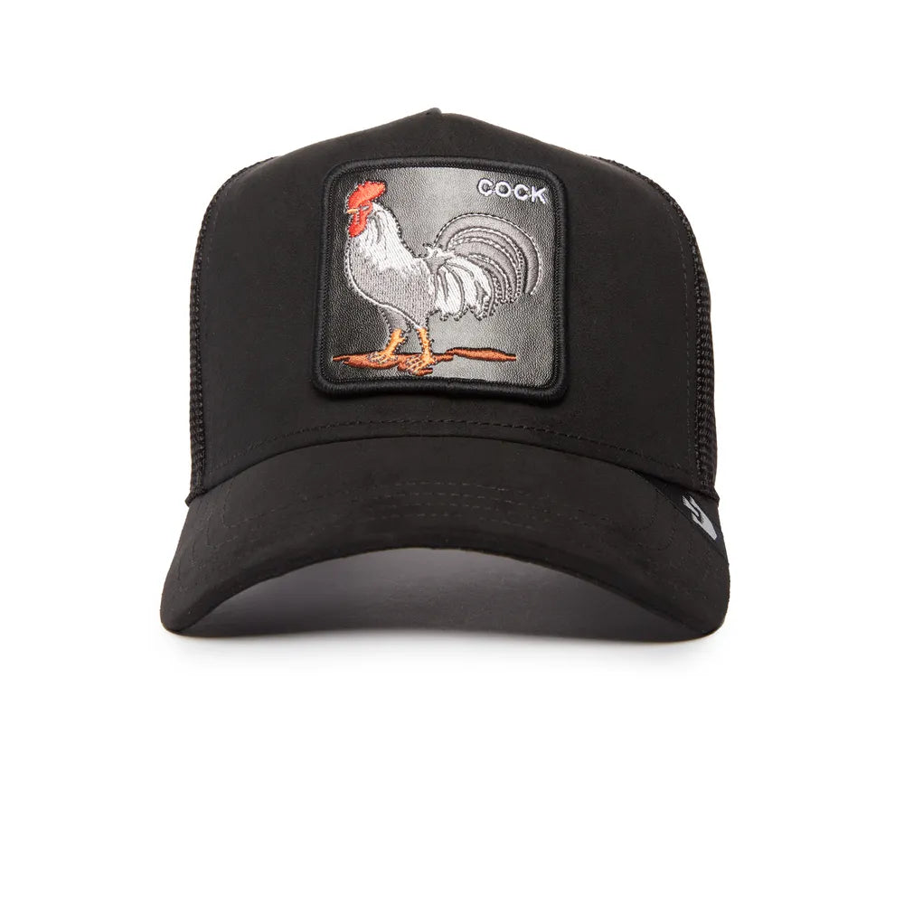SUEDE ROOSTER CAP GOORIN BLACK