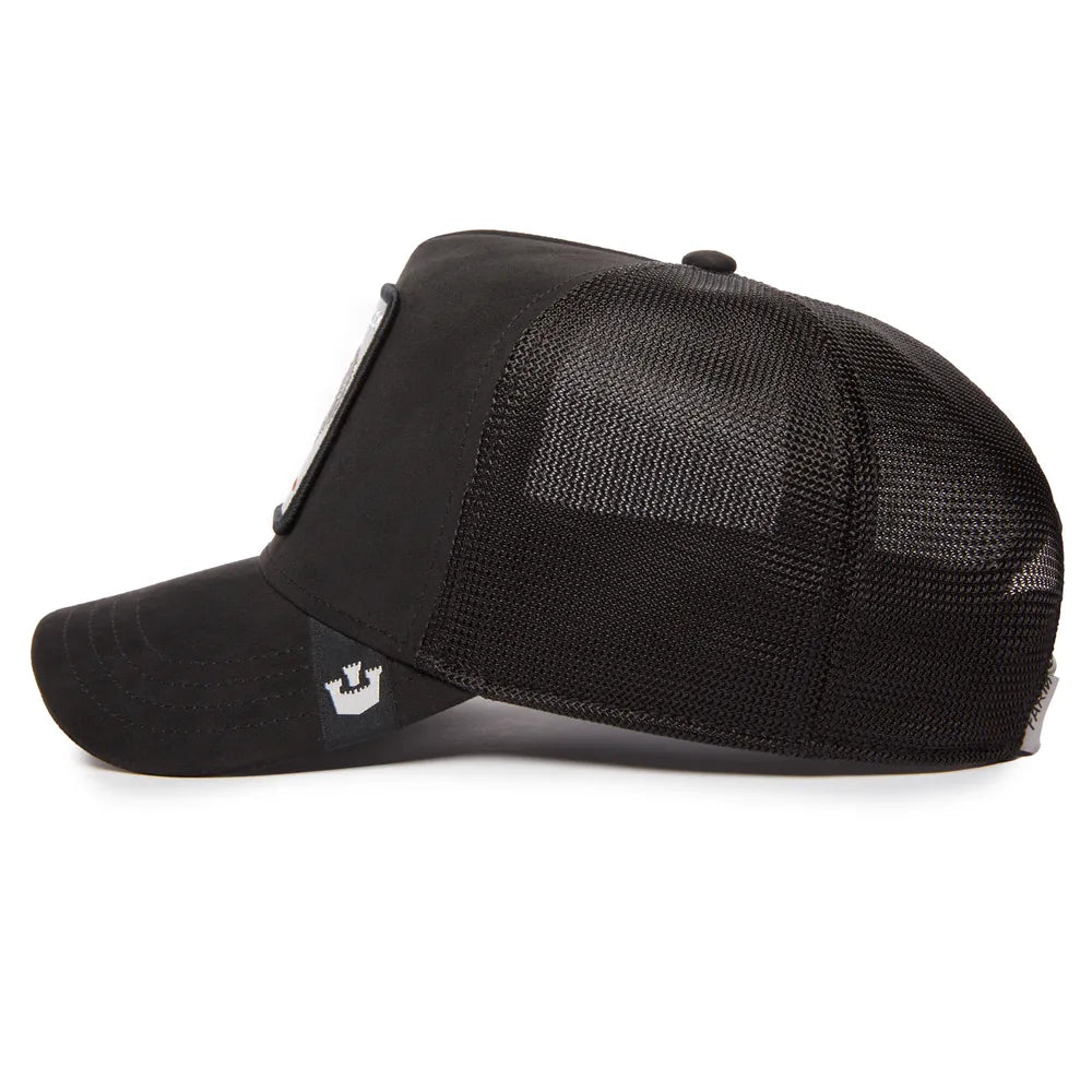 SUEDE ROOSTER CAP GOORIN BLACK