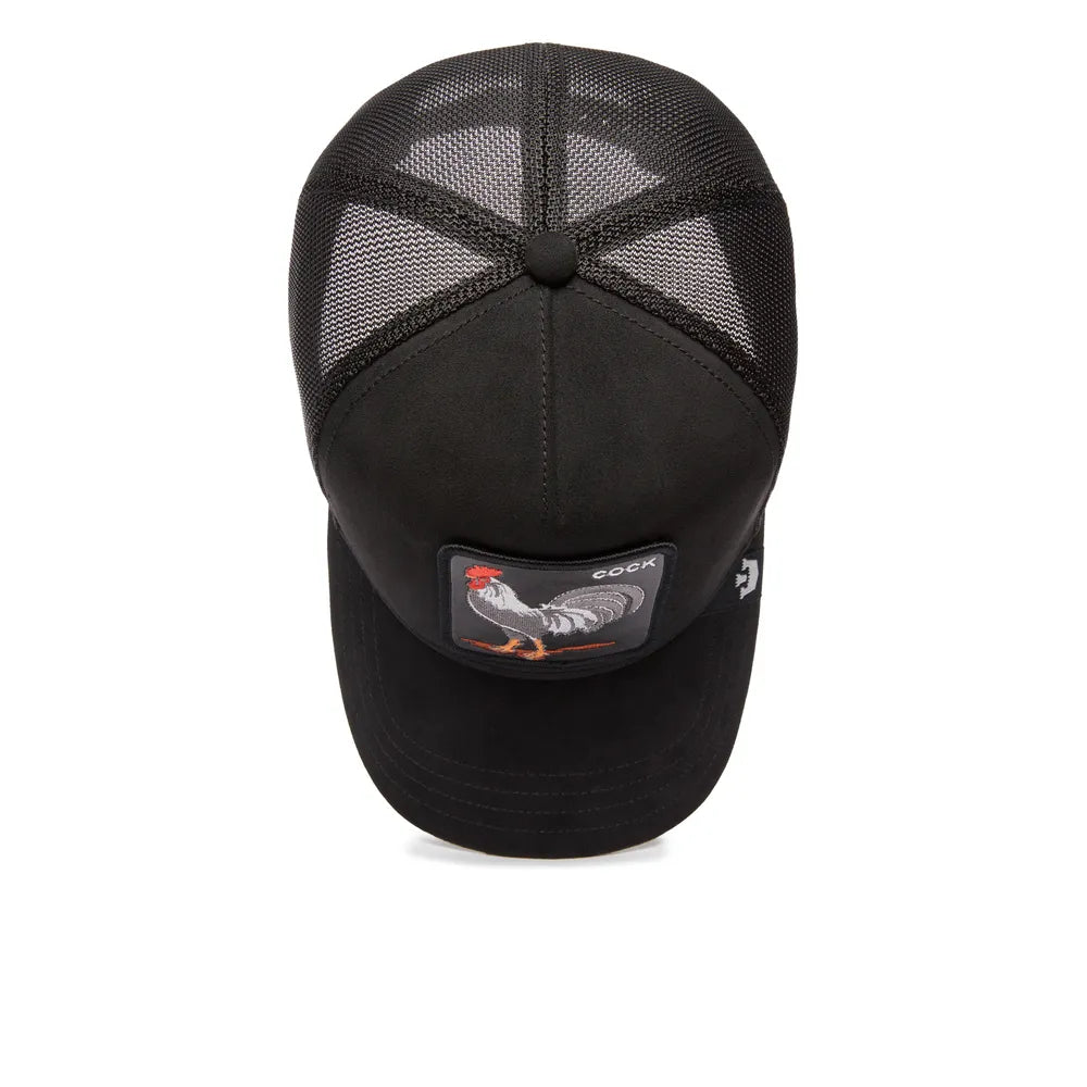 SUEDE ROOSTER CAP GOORIN BLACK