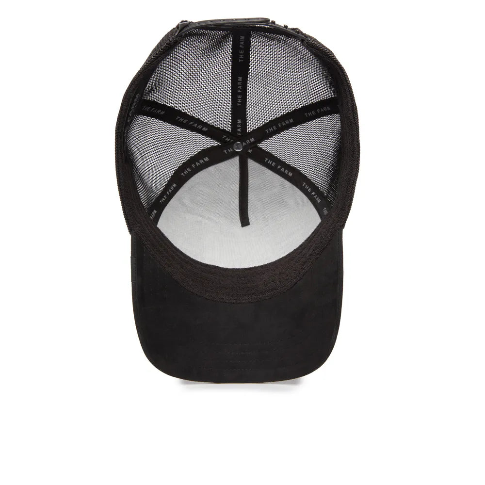 SUEDE BULL CAP GOORIN BLACK