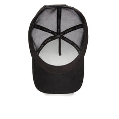 SUEDE BULL CAP GOORIN BLACK