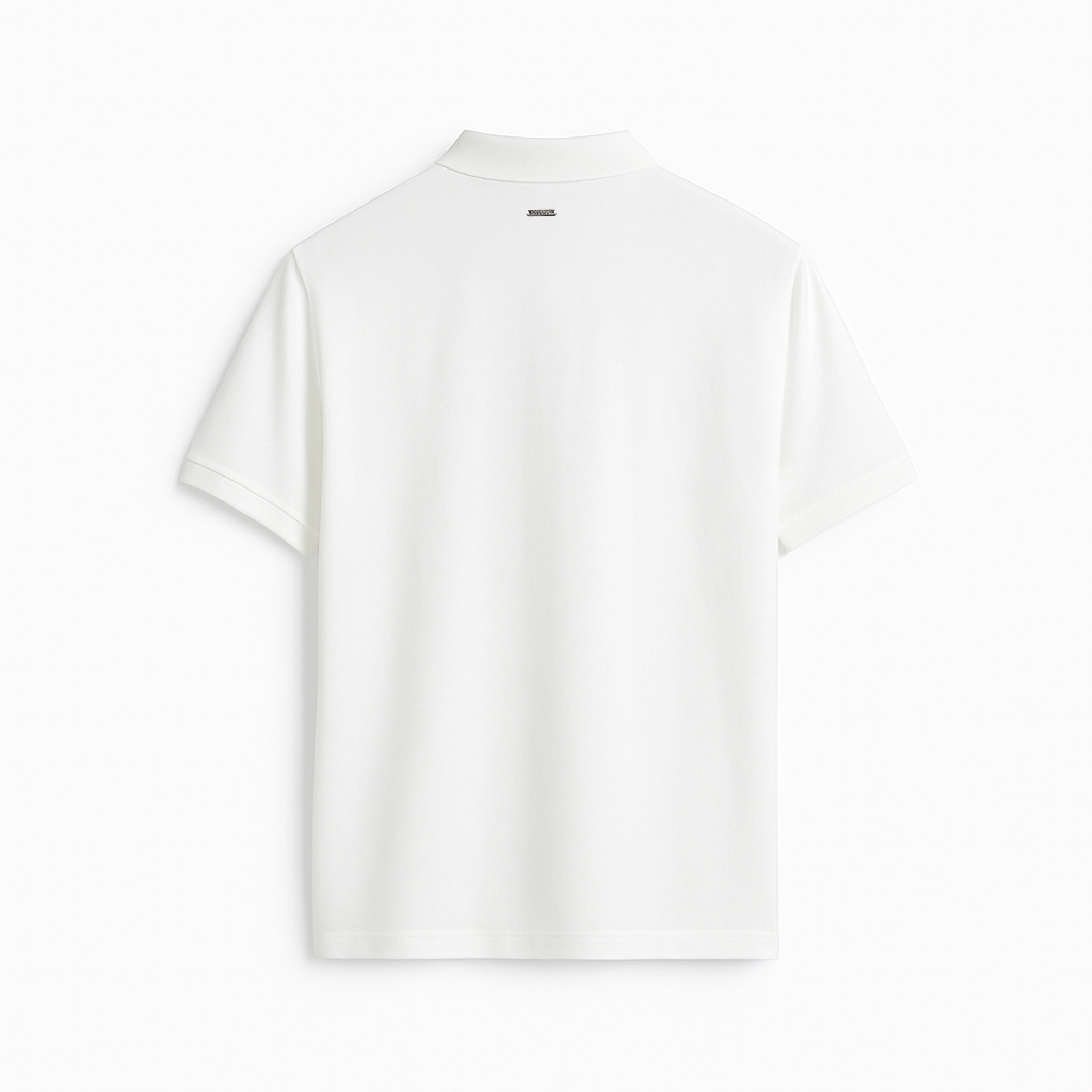 POLO WHITE CON PLACA