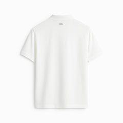 POLO WHITE CON PLACA
