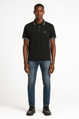 POLO GREY BASIC CON PLACA
