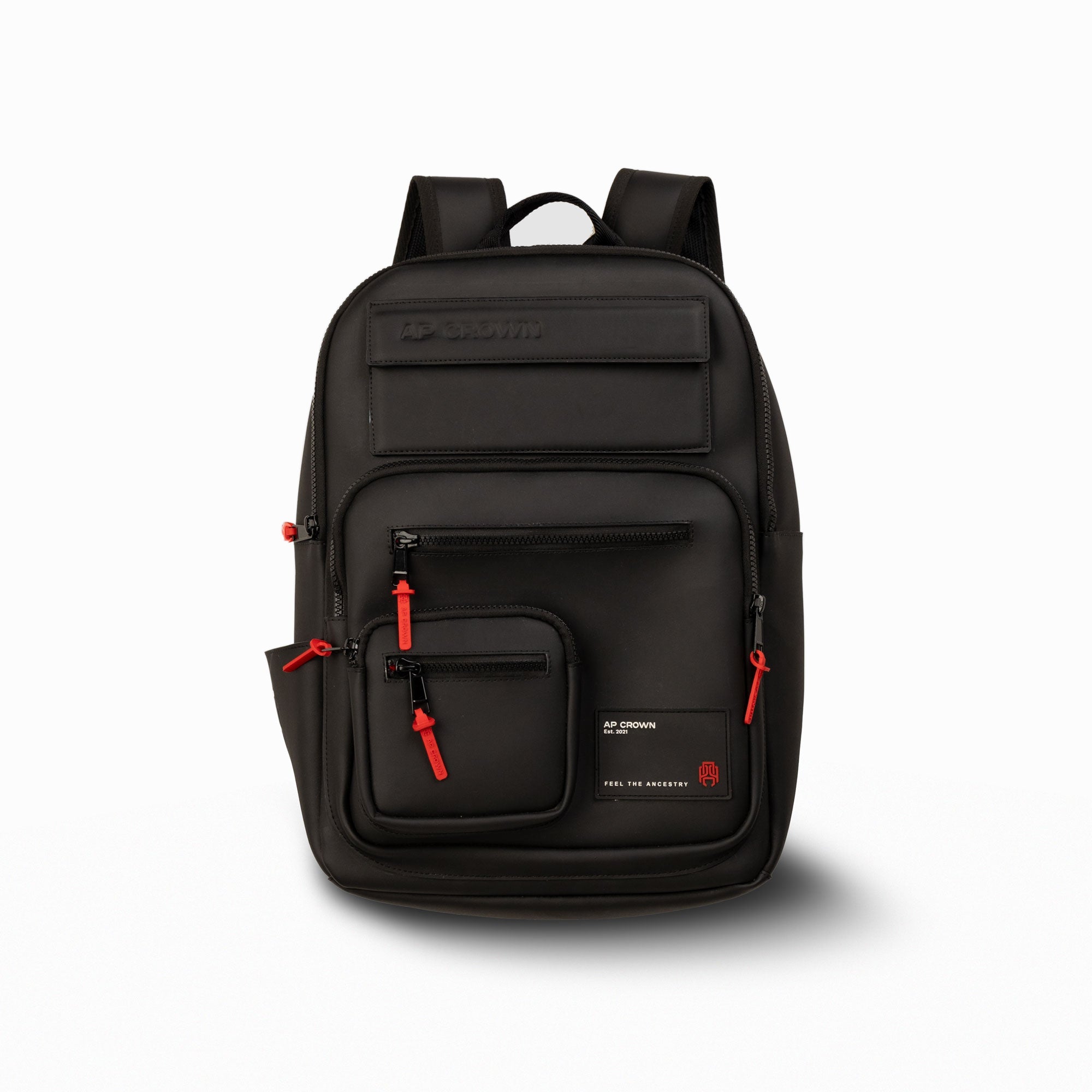 KUSH BLACK BAG - AP CROWN - ANCESTRAL STREETWEAR