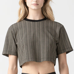 ALEXIA CROP TOP WOMEN BLACK