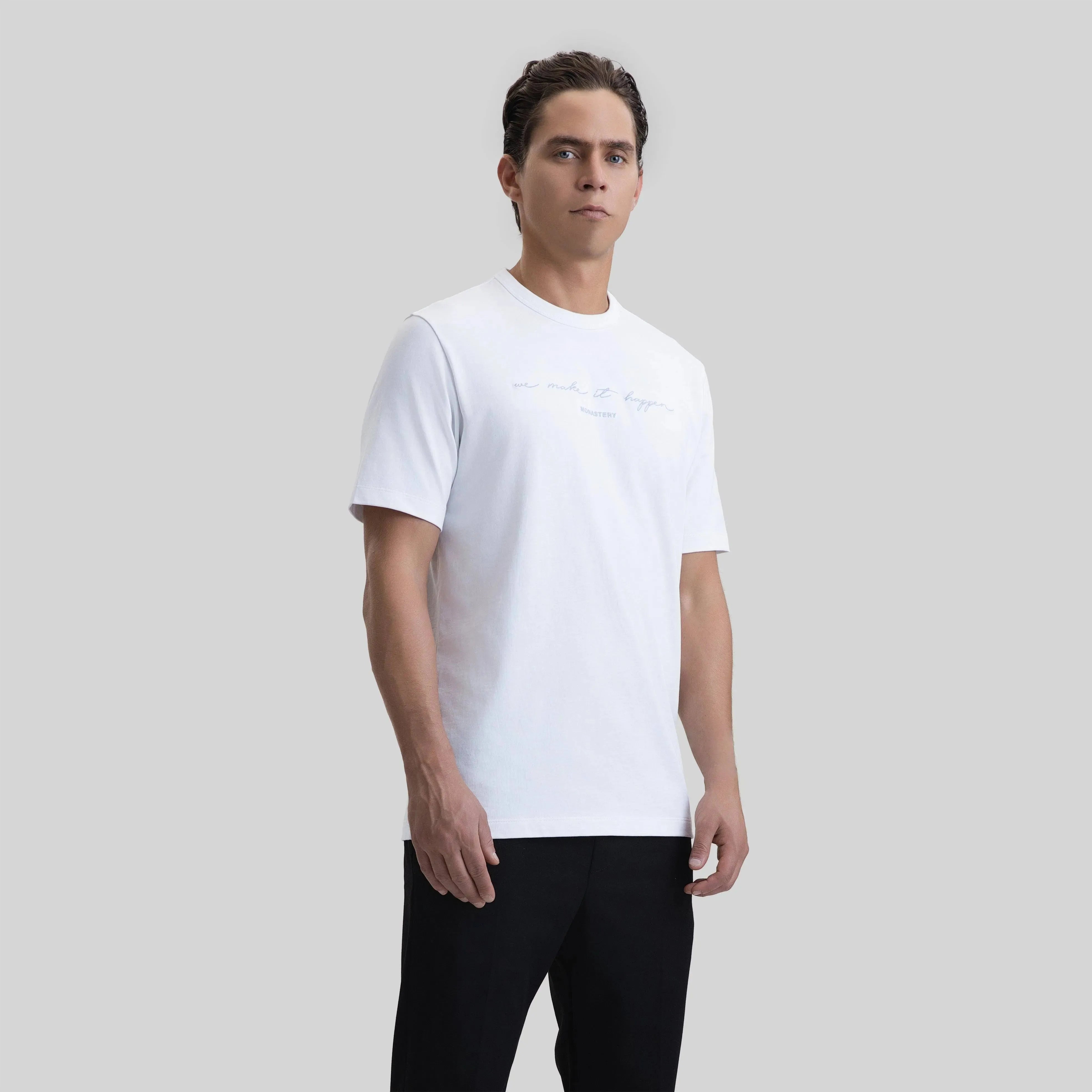 ALPHA T-SHIRT WHITE - Monastery