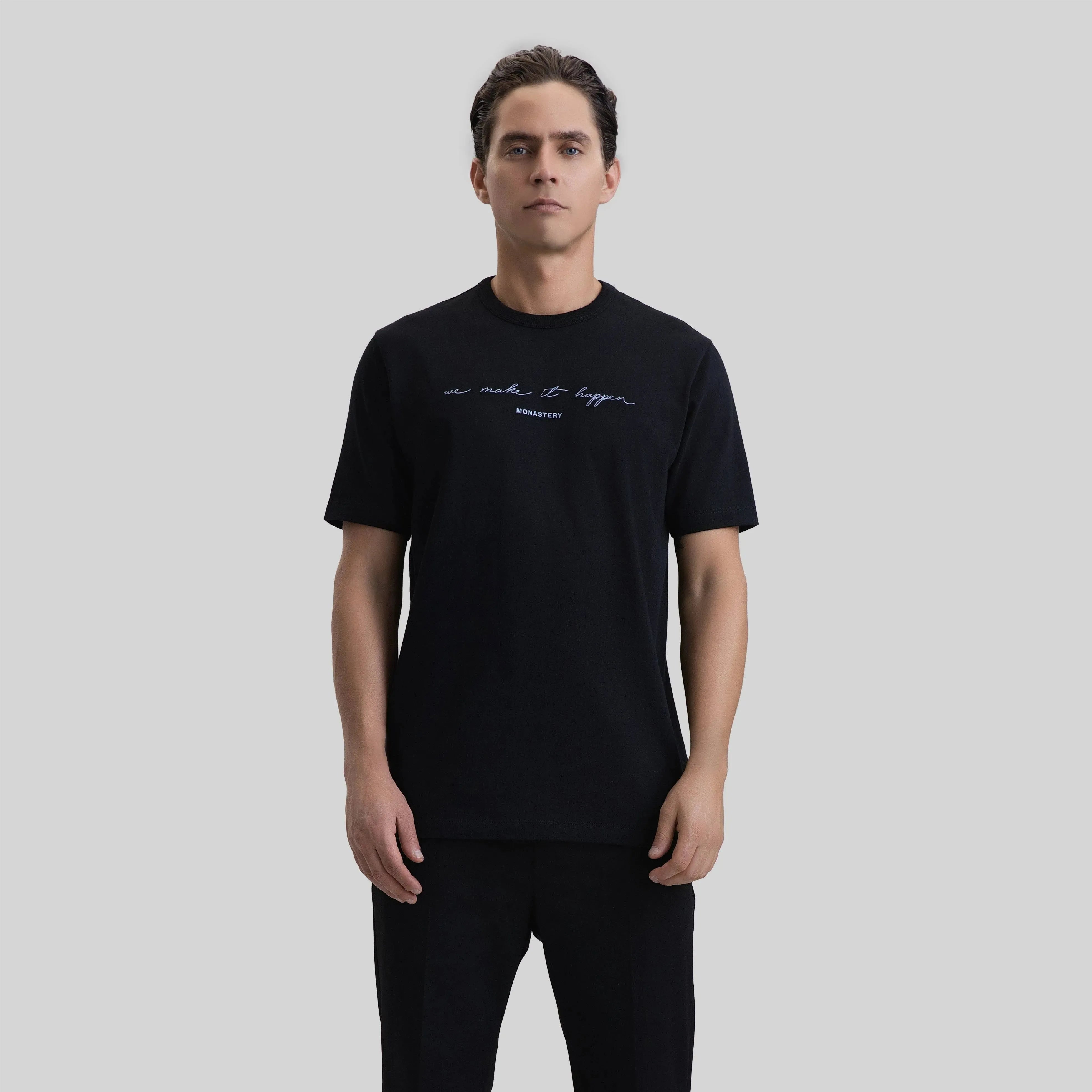 ALPHA T-SHIRT BLACK - Monastery