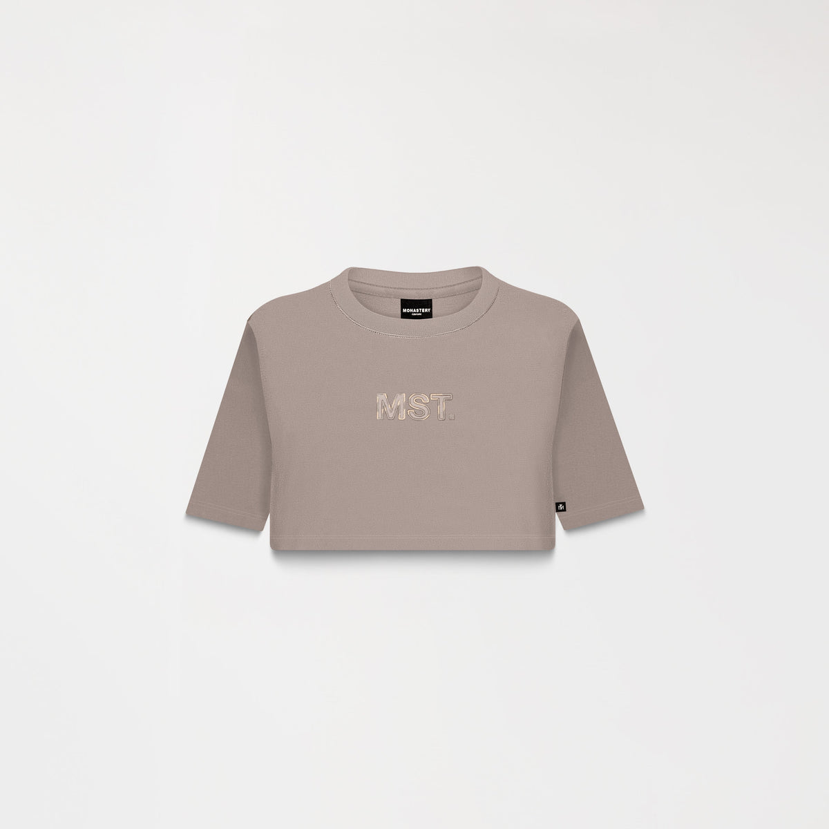 AMAL CROP TOP WOMEN TAUPE GRAY