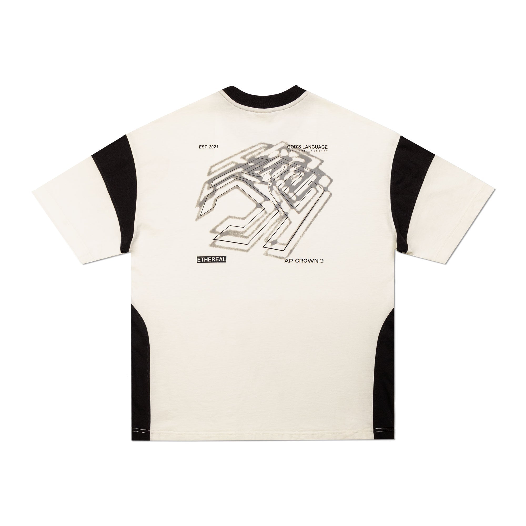 HEBREW T-SHIRT - AP CROWN - ANCESTRAL STREETWEAR