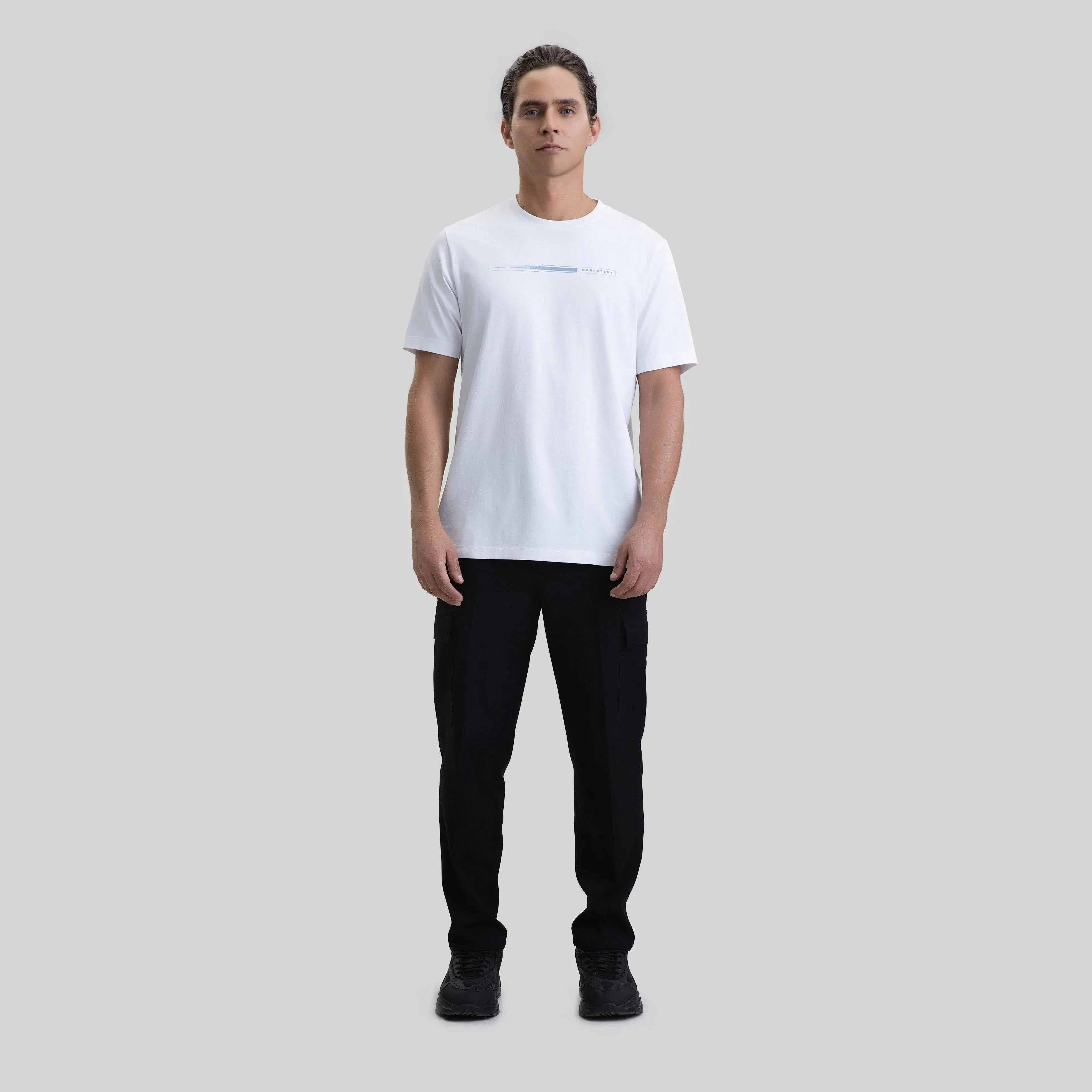 AYRTON T-SHIRT MEN WHITE - Monastery