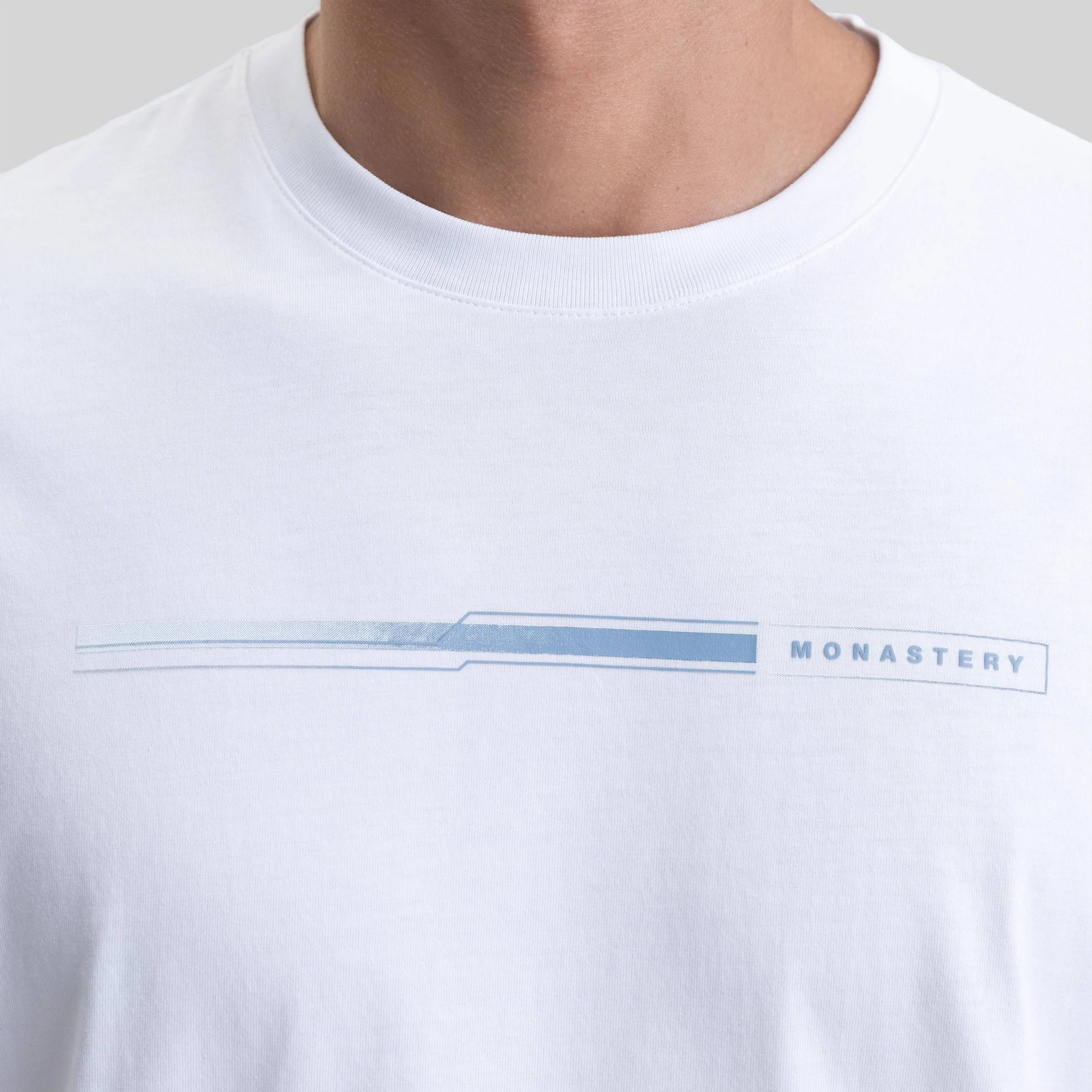 AYRTON T-SHIRT MEN WHITE - Monastery