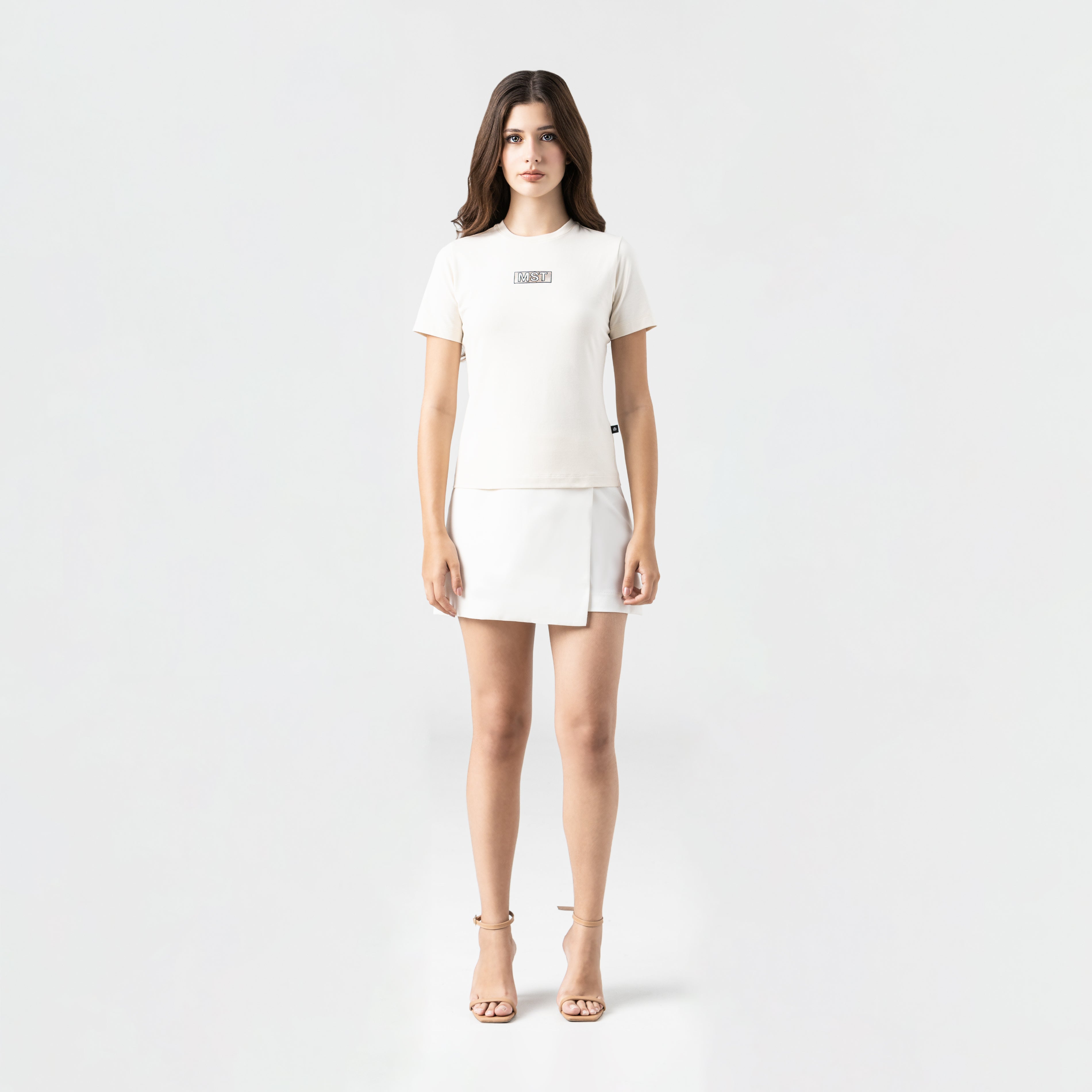 BEL T-SHIRT WOMEN WHITECAP GRAY