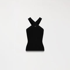 BLAIR KNITTED TOP WOMEN BLACK