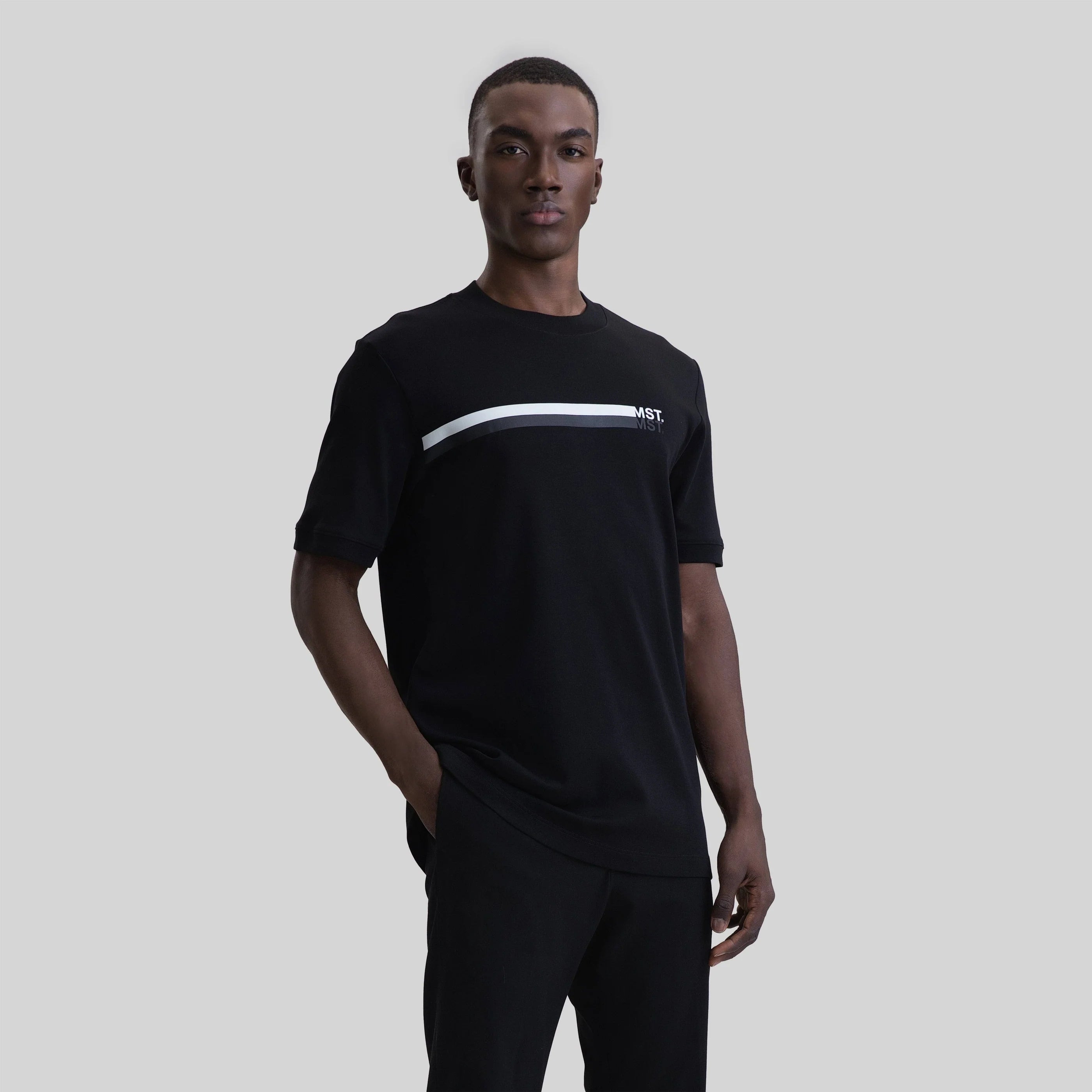 BOREAL T-SHIRT MEN BLACK - Monastery