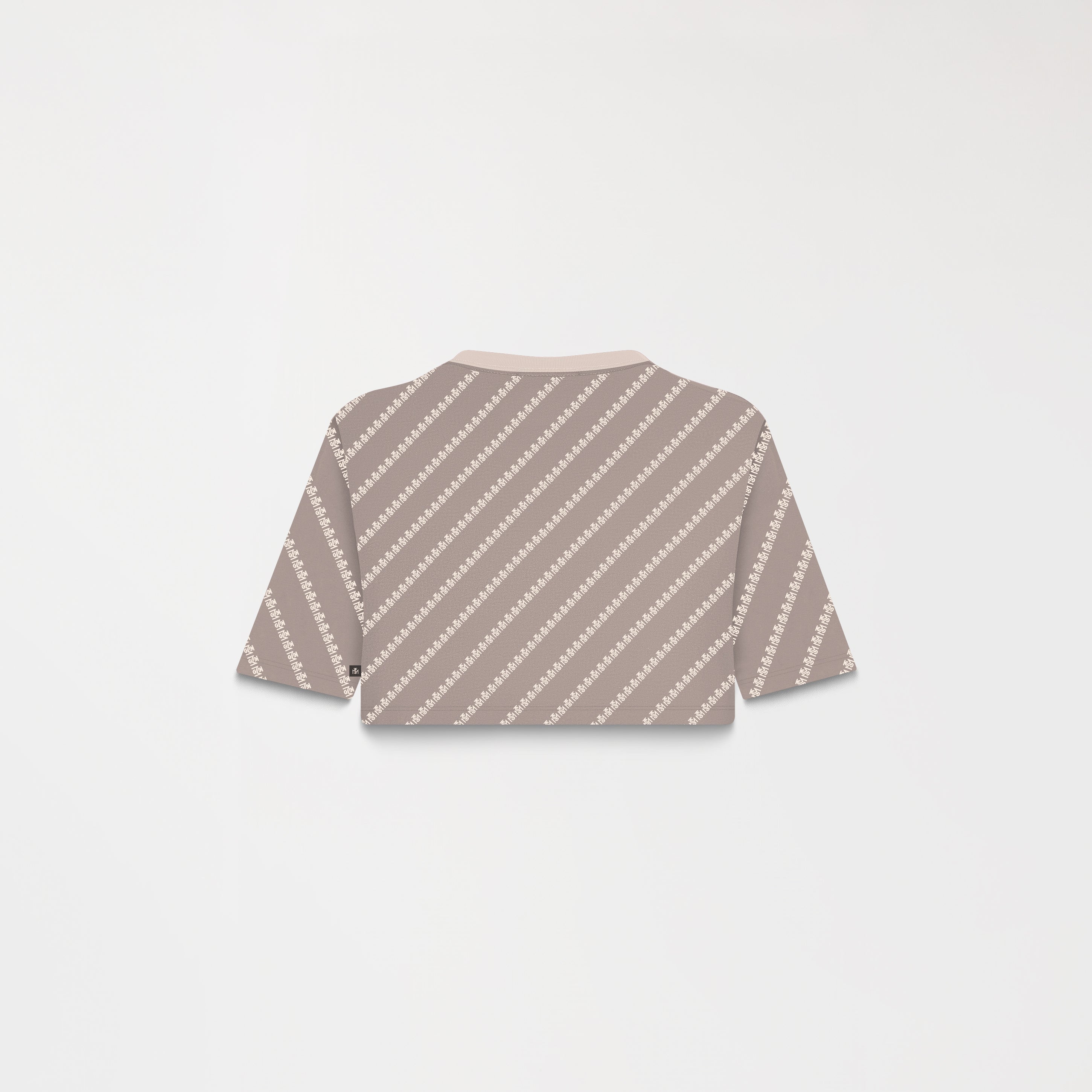 BRITANIA CROP TOP WOMEN TAUPE GRAY