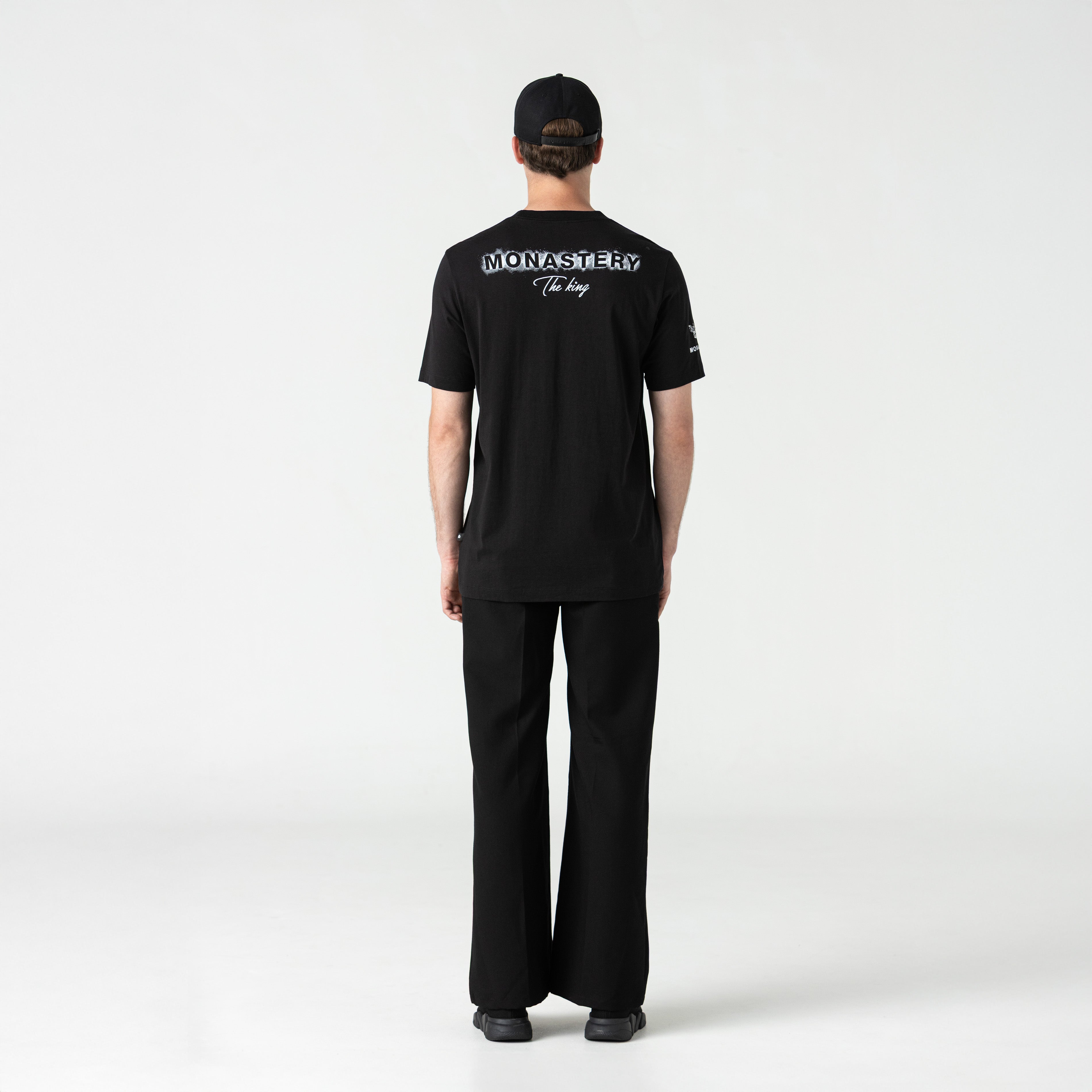 BRUNAR T-SHIRT MEN BLACK METEORITE