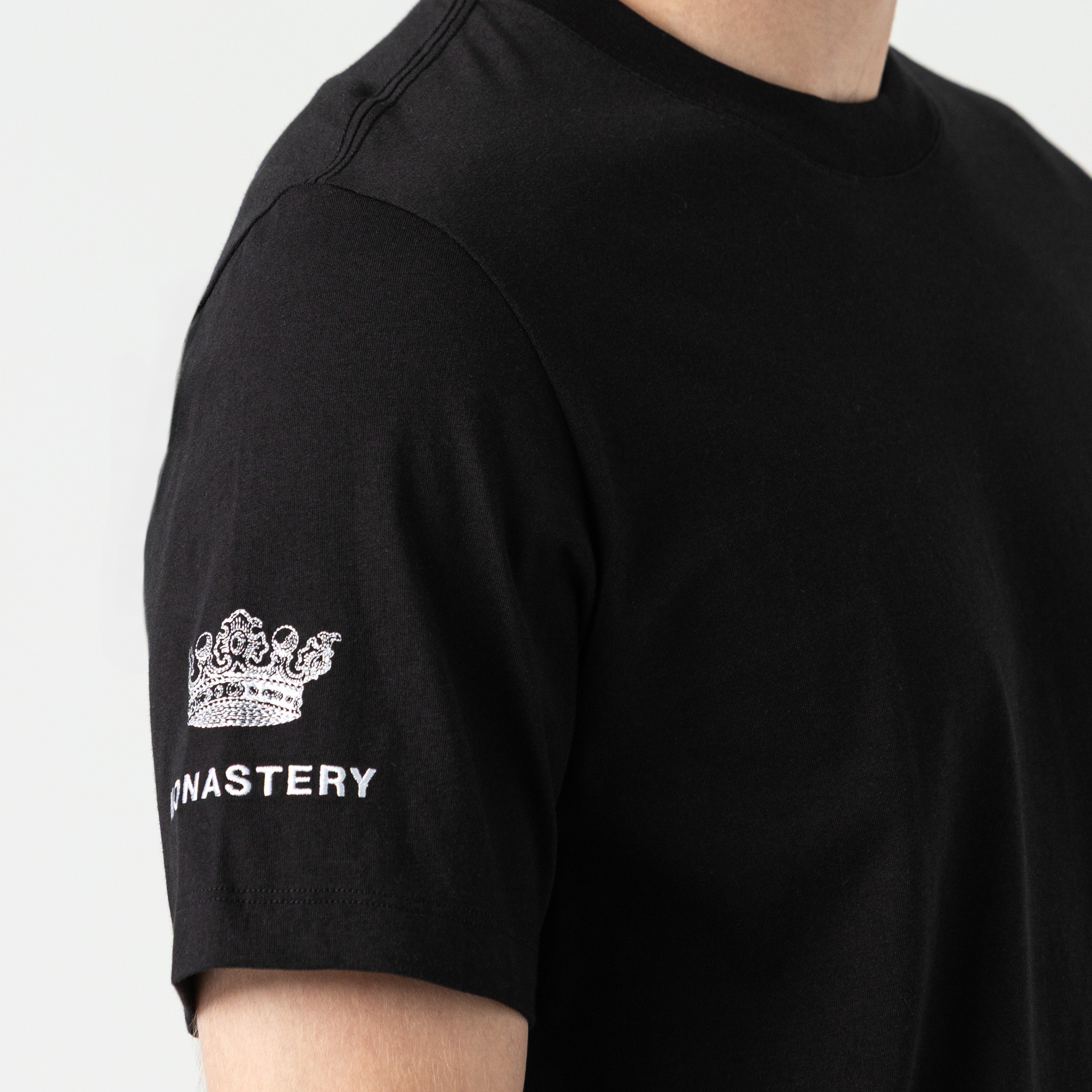 BRUNAR T-SHIRT MEN BLACK METEORITE