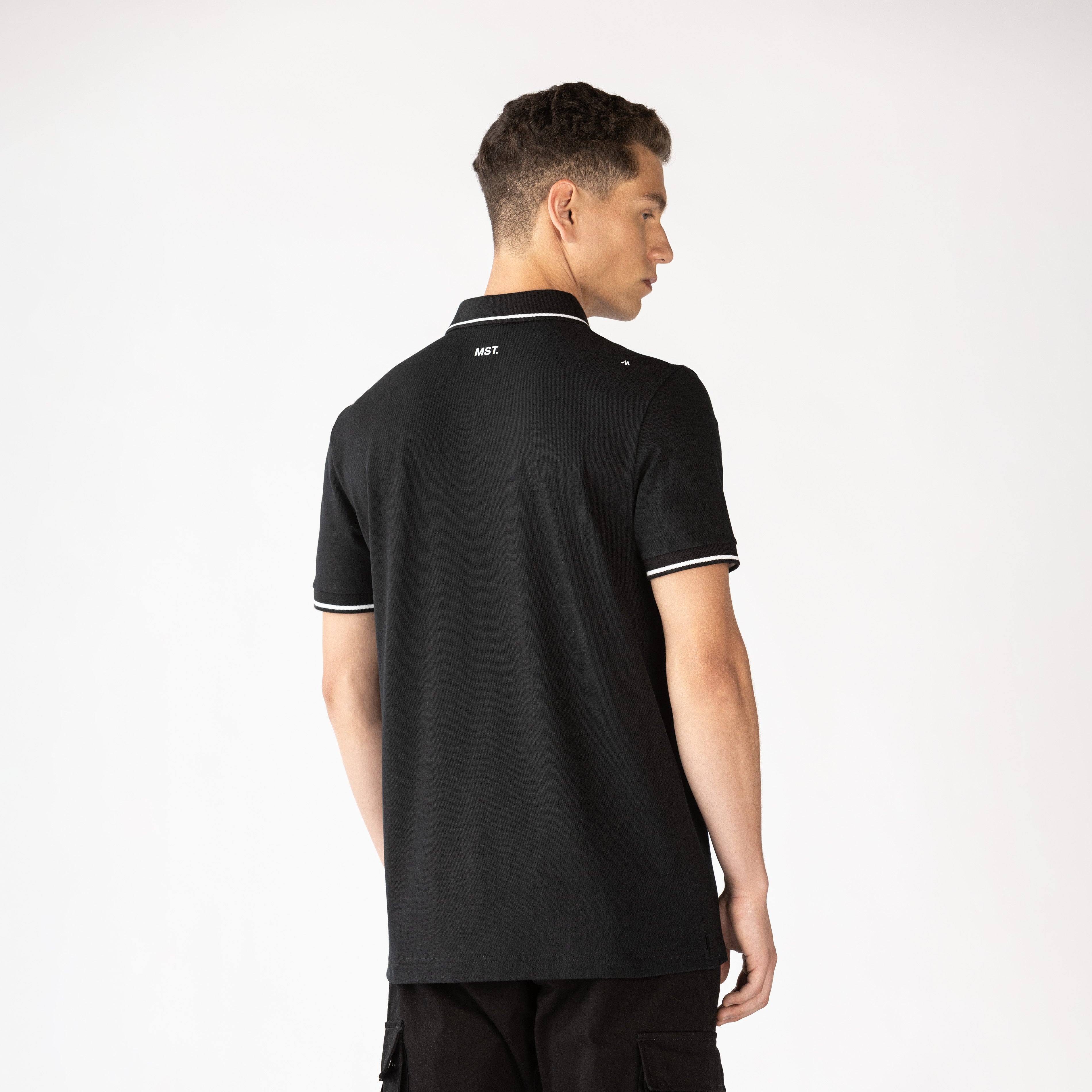 1040080224030136 CALESTER POLO MEN MST BLACK