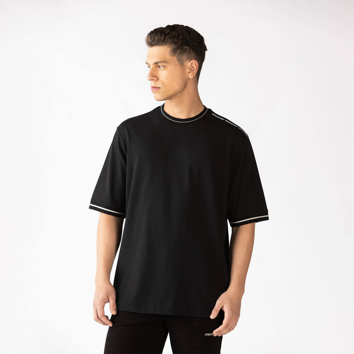 CALTELBURY OVERSIZE MEN MST BLACK