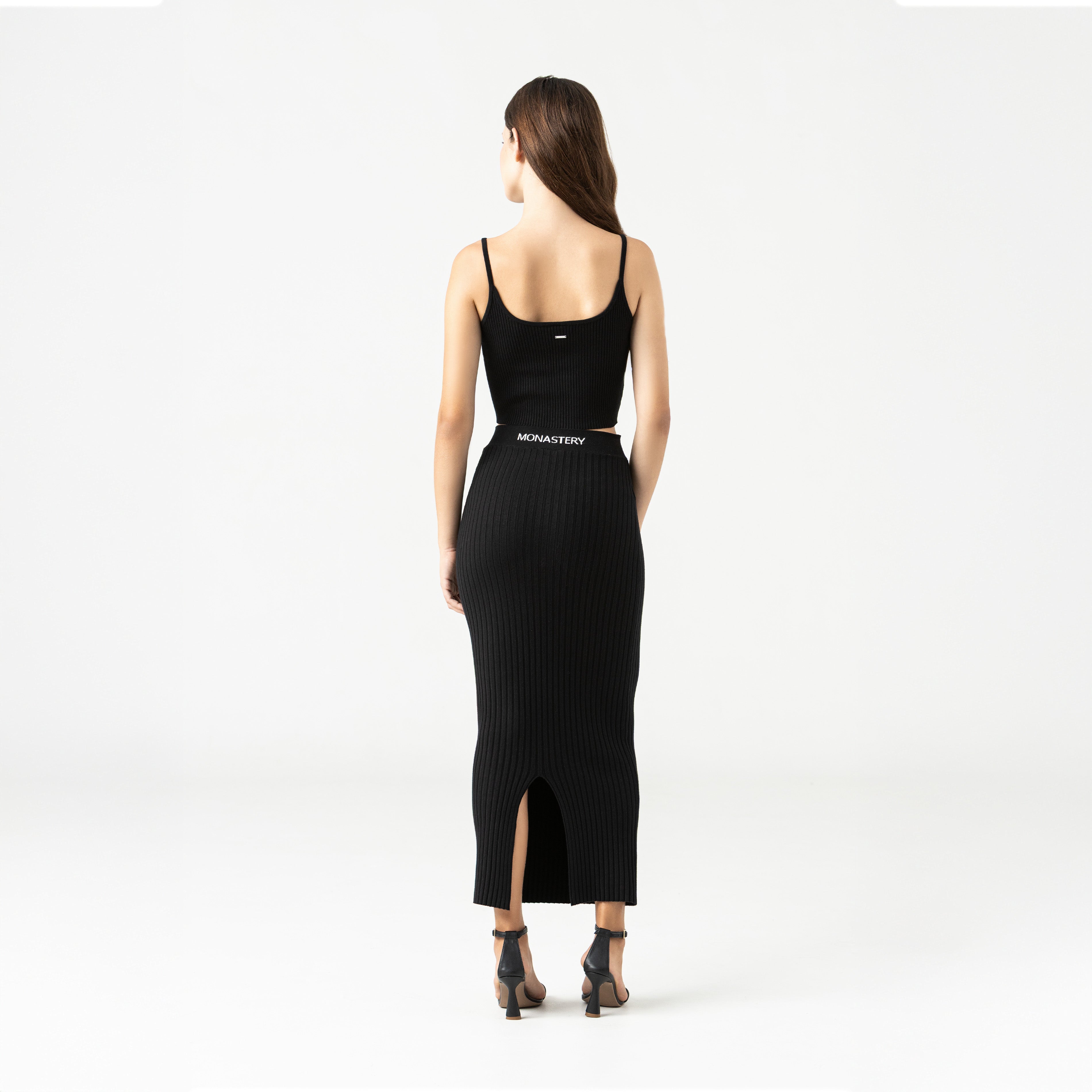 CIARA KNITTED TOP WOMEN BLACK