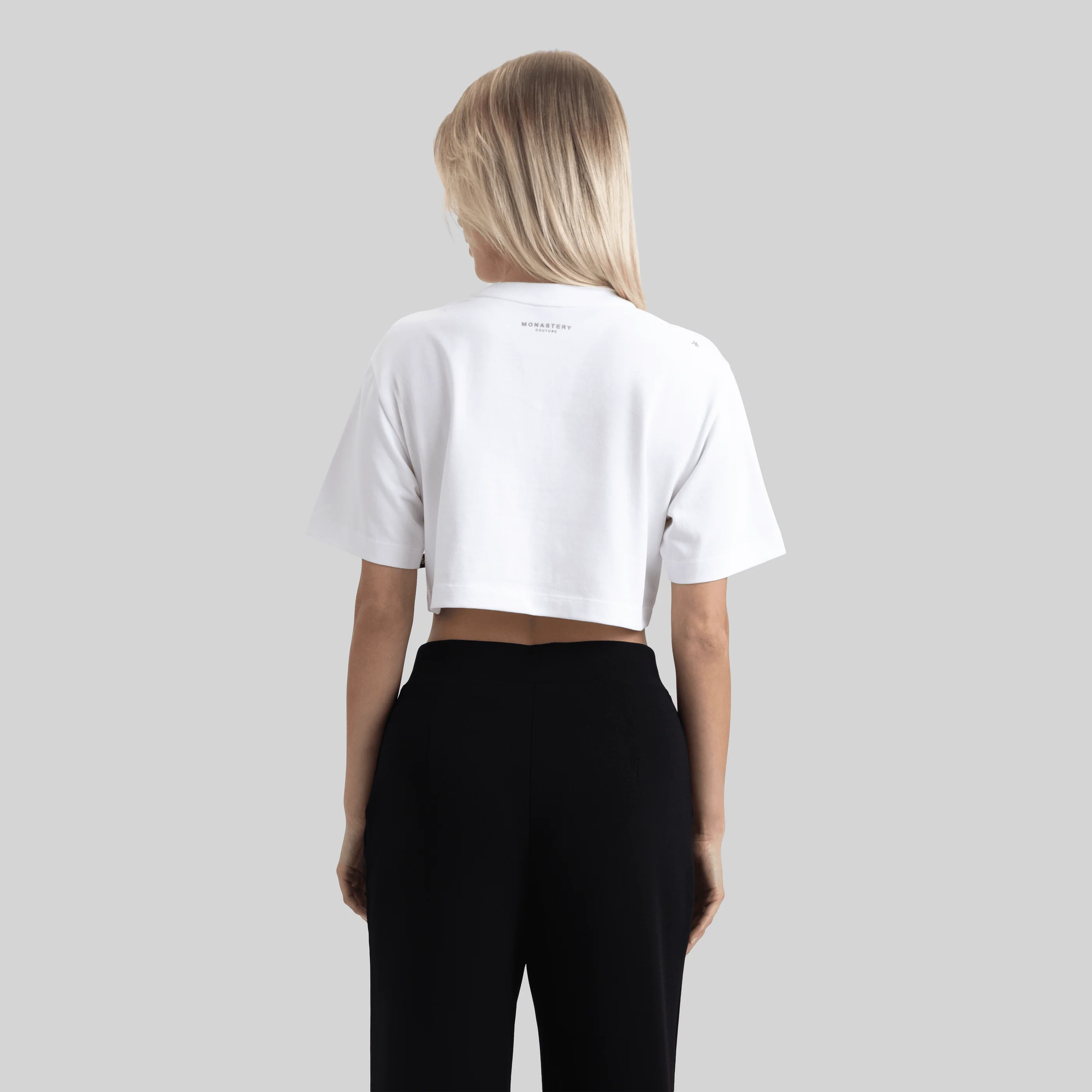 OPEL CROP TOP WHITE - Monastery
