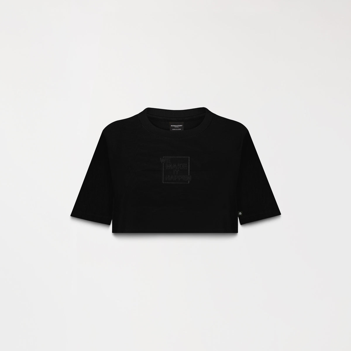 SKODA CROP TOP BLACK