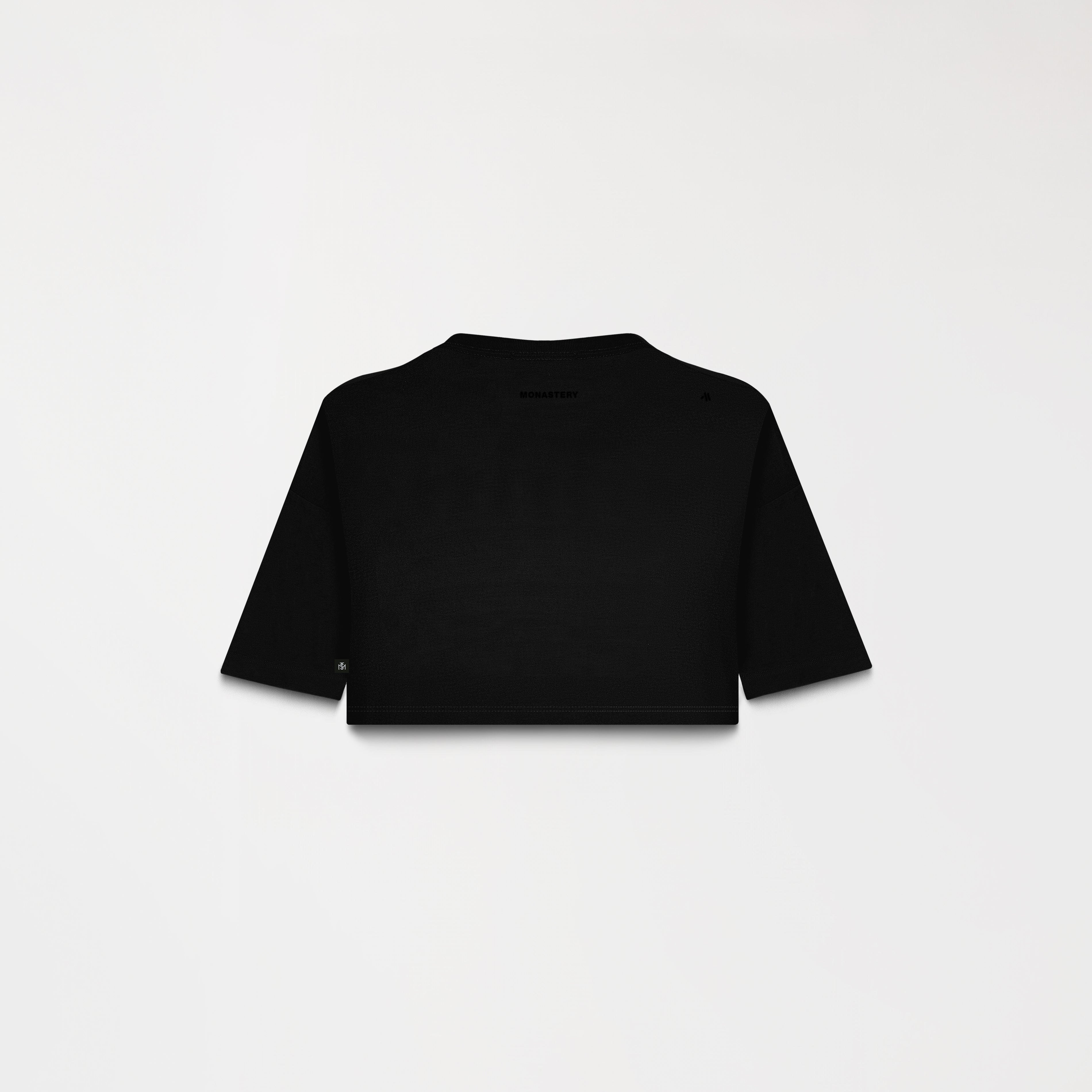 SKODA CROP TOP BLACK