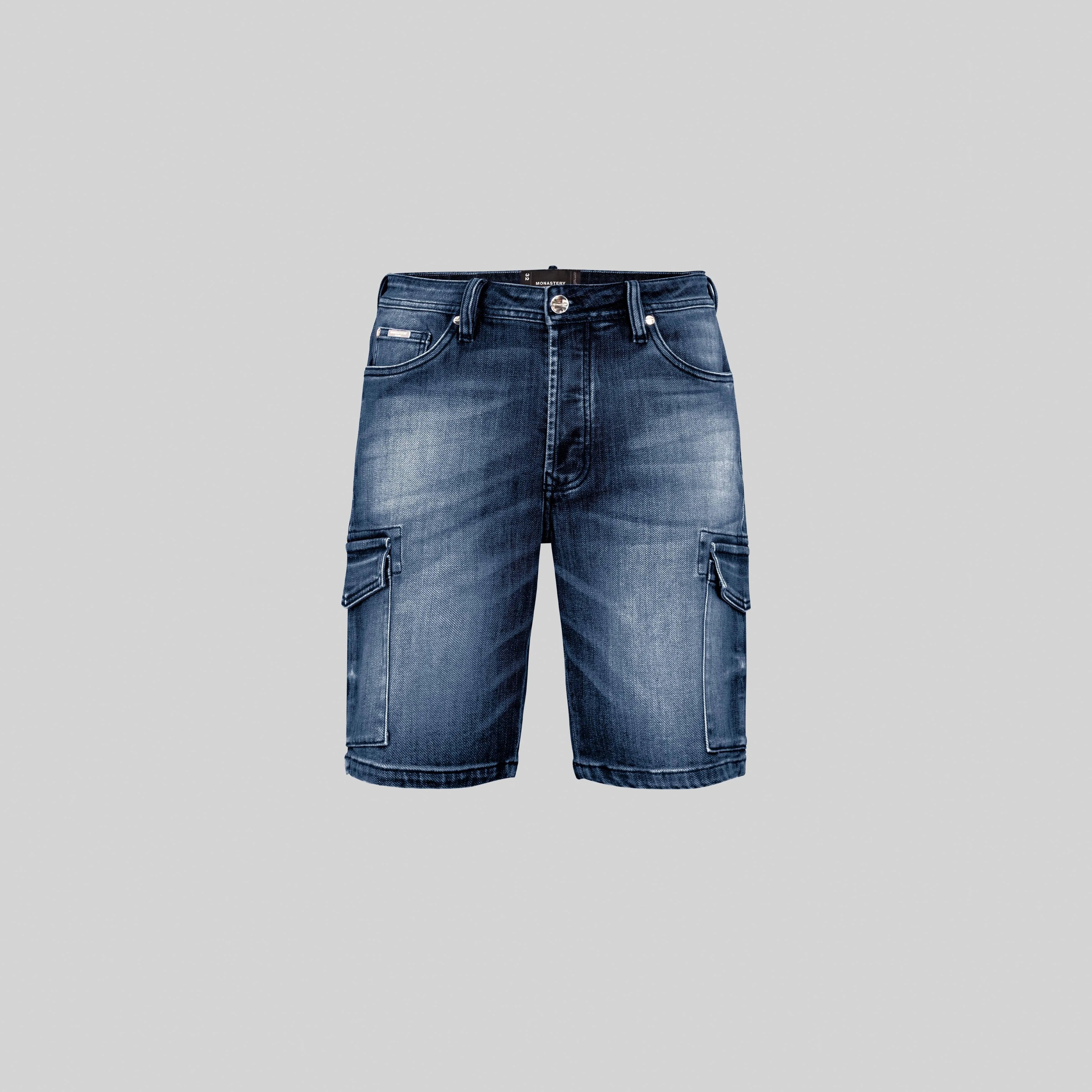 SPEED DENIM SHORT MEN MST BLUE