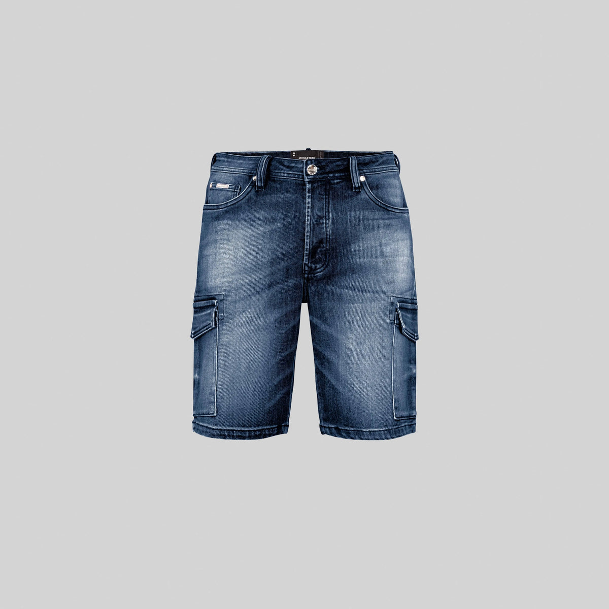 SPEED DENIM SHORT MEN MST BLUE