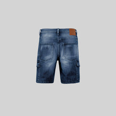 SPEED DENIM SHORT MEN MST BLUE