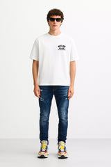 CAMISETA BLANCA BUILT FOR THE DREAMERS