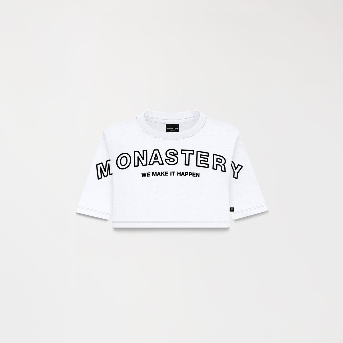 DUSTY CROP TOP WOMEN WHITE