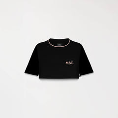 1060041224030134 ELDEN CROP TOP OVERSIZE MST BLACK