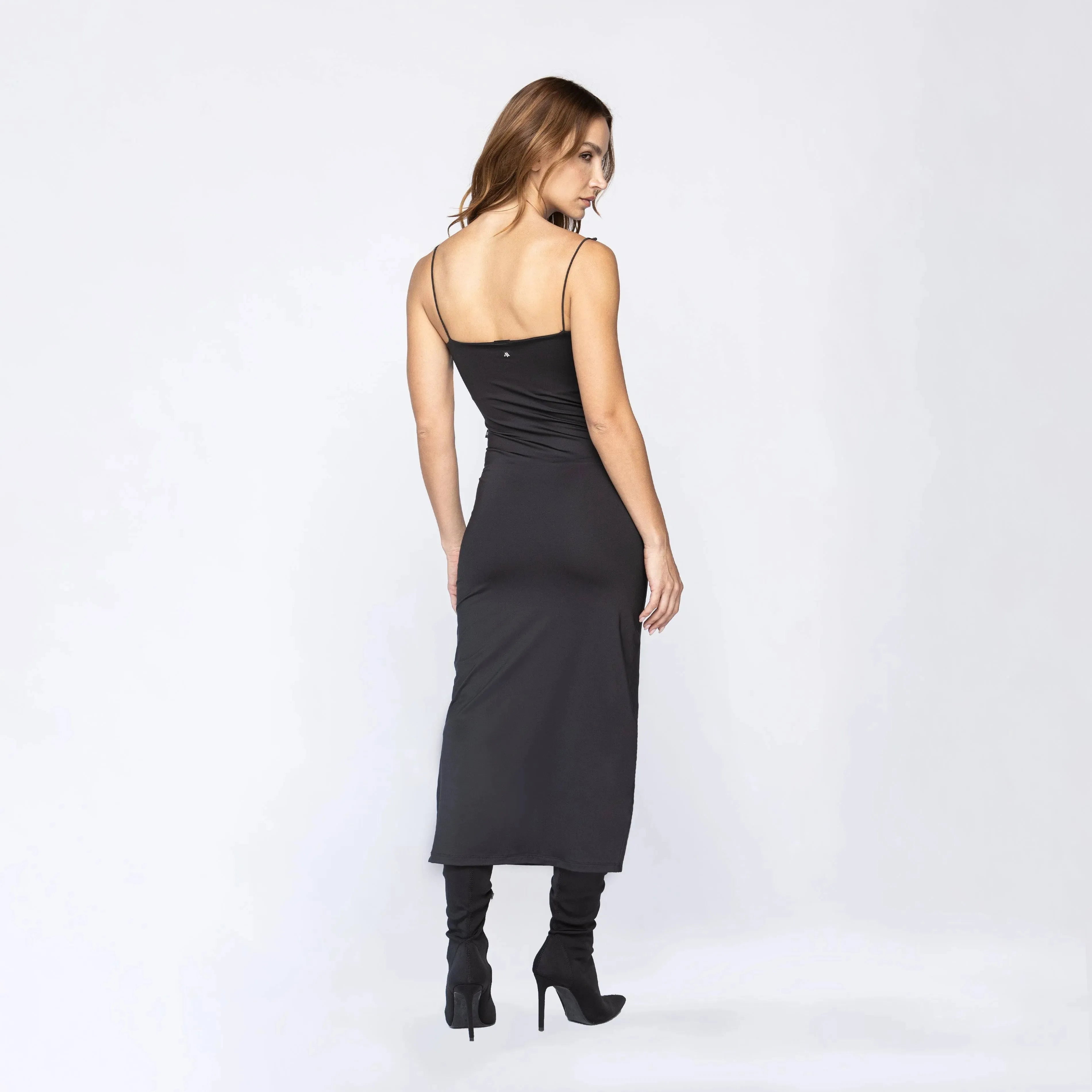 ELVIRA DRESS WOMEN BLACK - Monastery