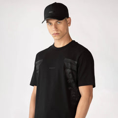 FLECTCHER T-SHIRT MEN BLACK - Monastery