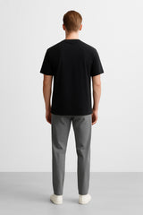 CAMISETA NEGRA MECLIER GALLERY CON LOGOTIPO