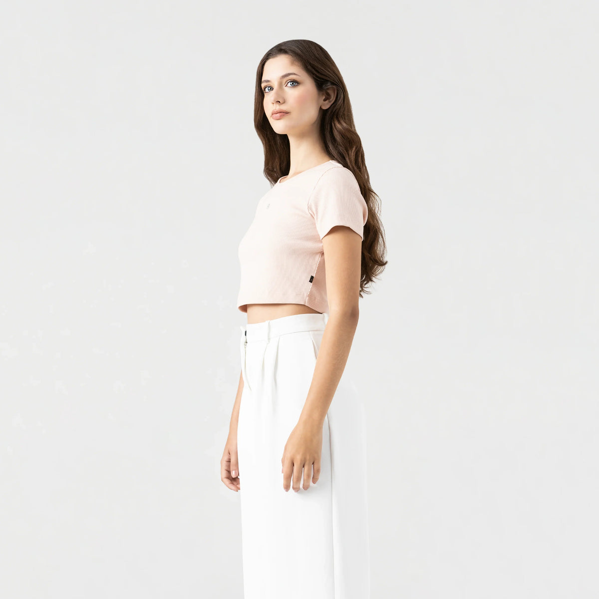 KAIA CROP TOP WOMEN CAMEO ROSE
