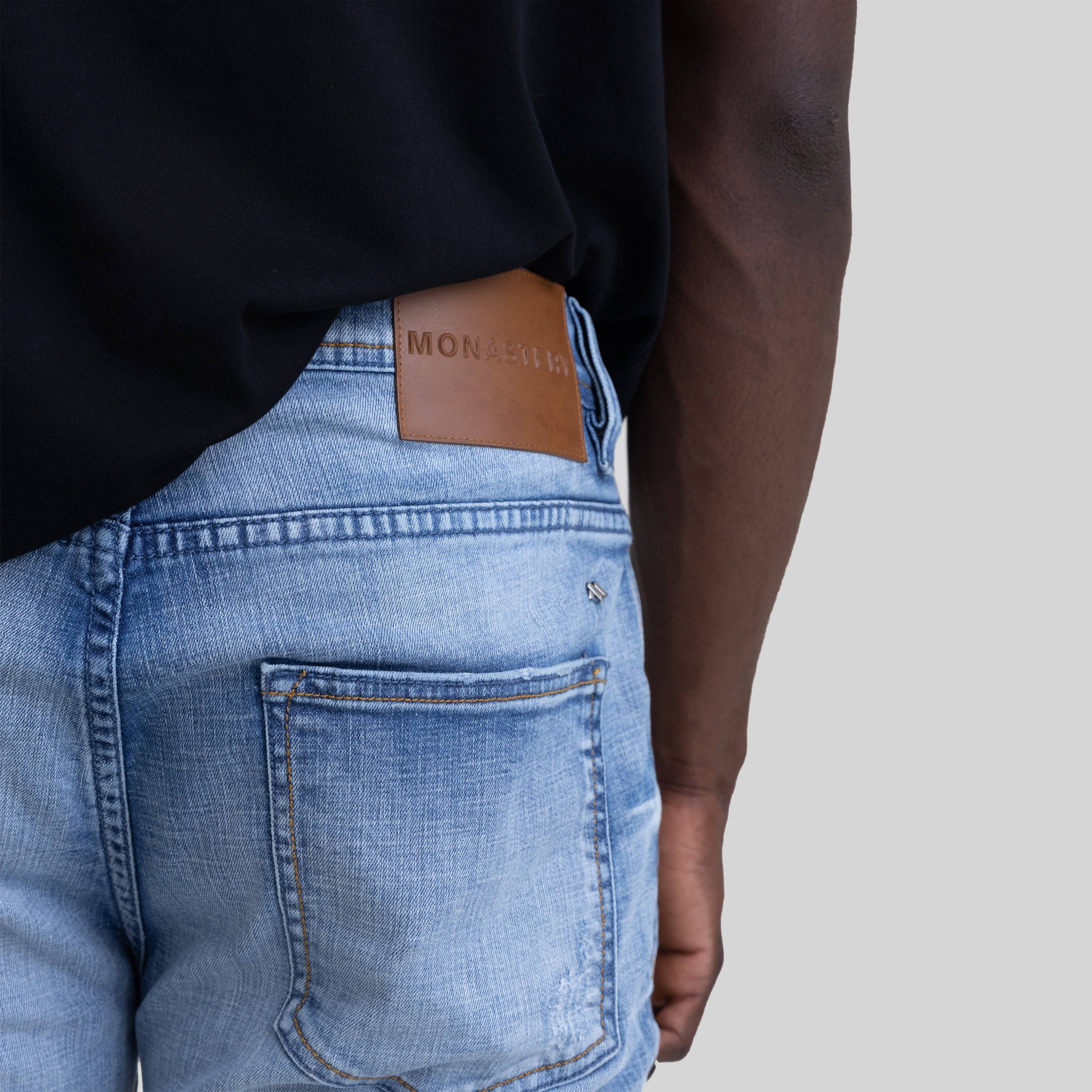 HEAT JEAN MEN MST BLUE