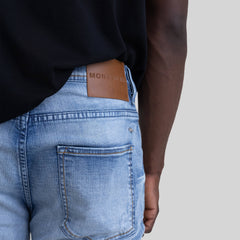 HEAT JEAN MEN MST BLUE