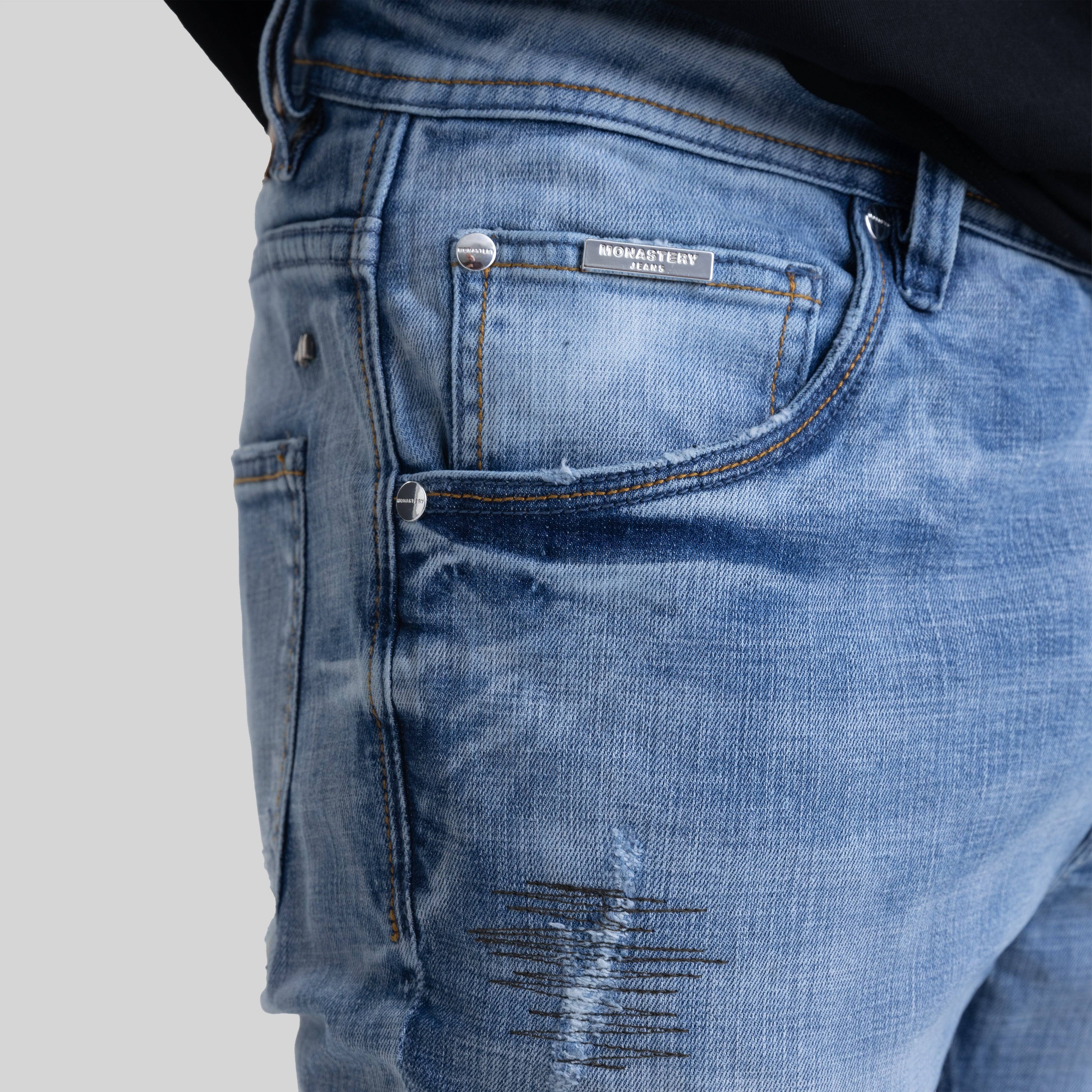 HEAT JEAN MEN MST BLUE