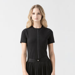 HEATHER T-SHIRT WOMEN BLACK